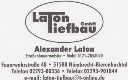 Foto von Laton Tiefbau GmbH Foto von Laton Tiefbau GmbH