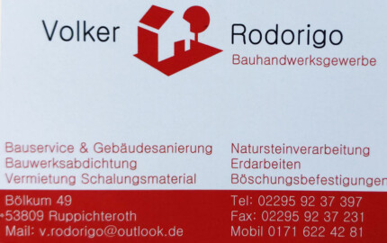 Foto von Volker Rodorigo Foto von Volker Rodorigo